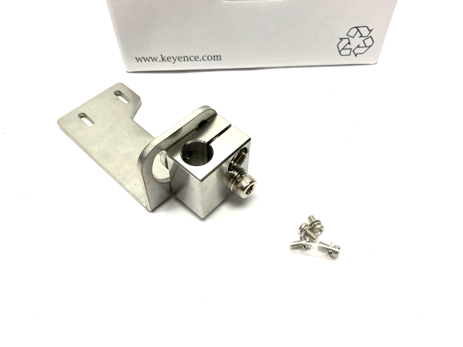 Keyence OP-88639 Adjustable Sensor Bracket when Illumination Unit is Used - Maverick Industrial Sales