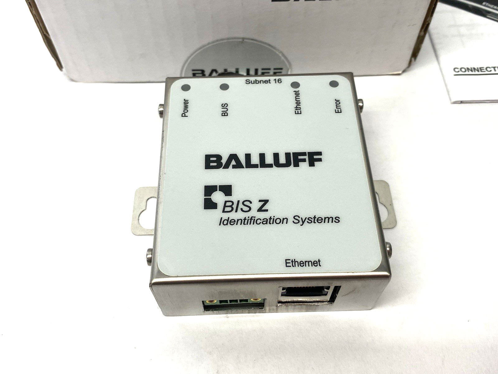 Balluff BAE00JM Ethernet HF Communication Module, (13.56 MHz) BIS Z-GW-001-TCP - Maverick Industrial Sales