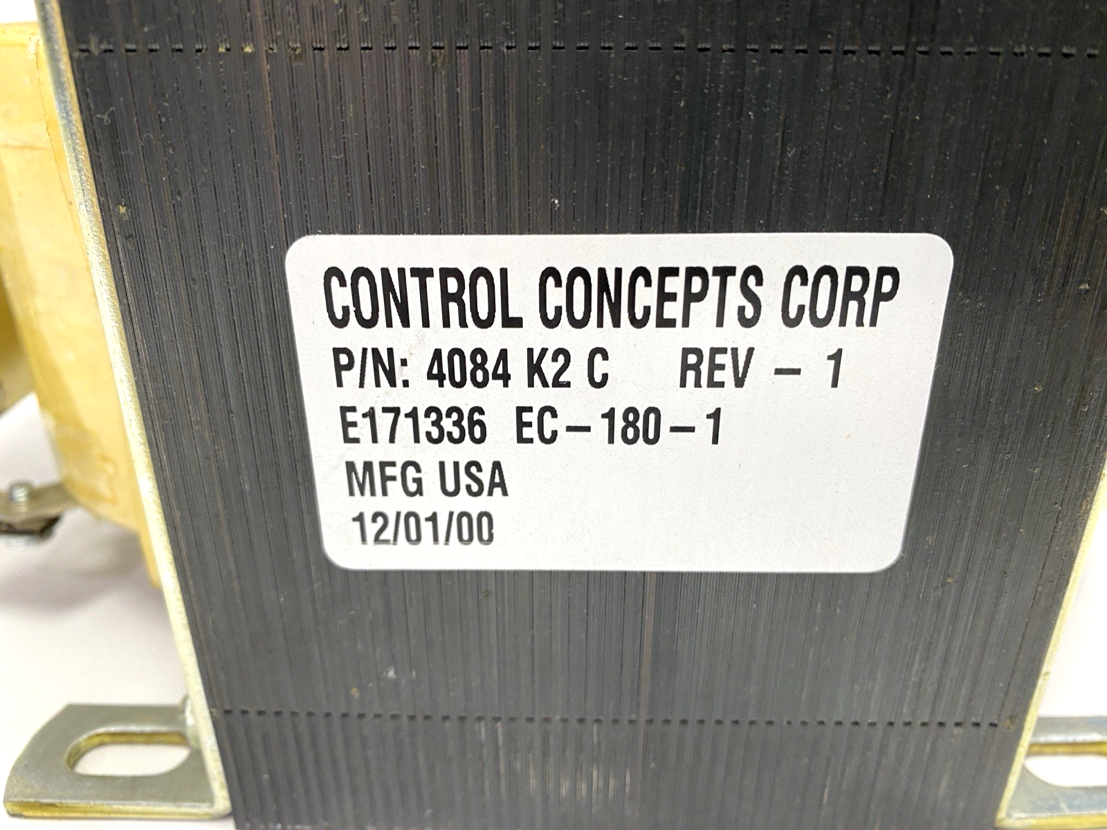 Control Concepts Islatran LI-120/240-4C Rev. 02 Transformer 120VAC - Maverick Industrial Sales