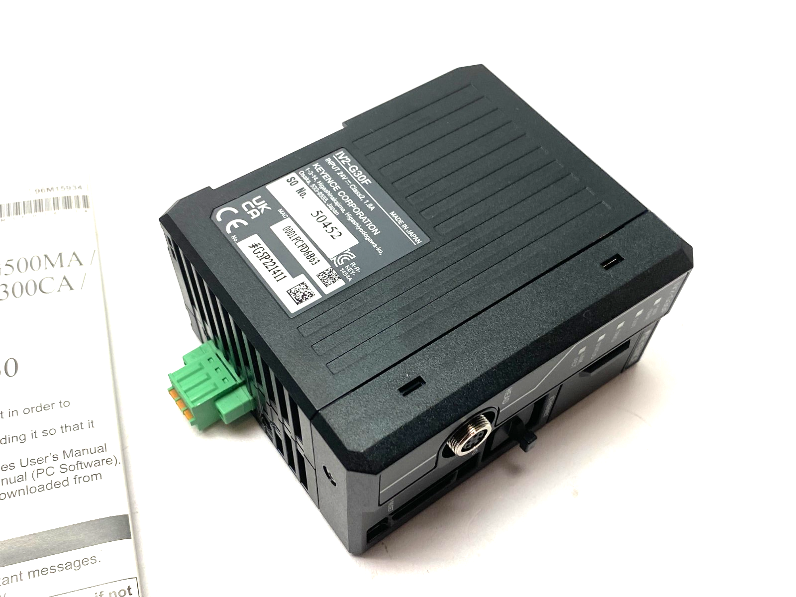 Keyence IV2-G30F Sensor Amplifier Learning/Standard Mode 24V Input - Maverick Industrial Sales