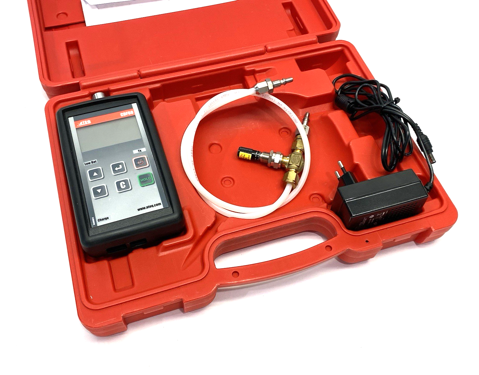 CDF60 | ATEQ Compact Handheld Leak/Flow Calibrator - Used - Maverick Industrial Sales