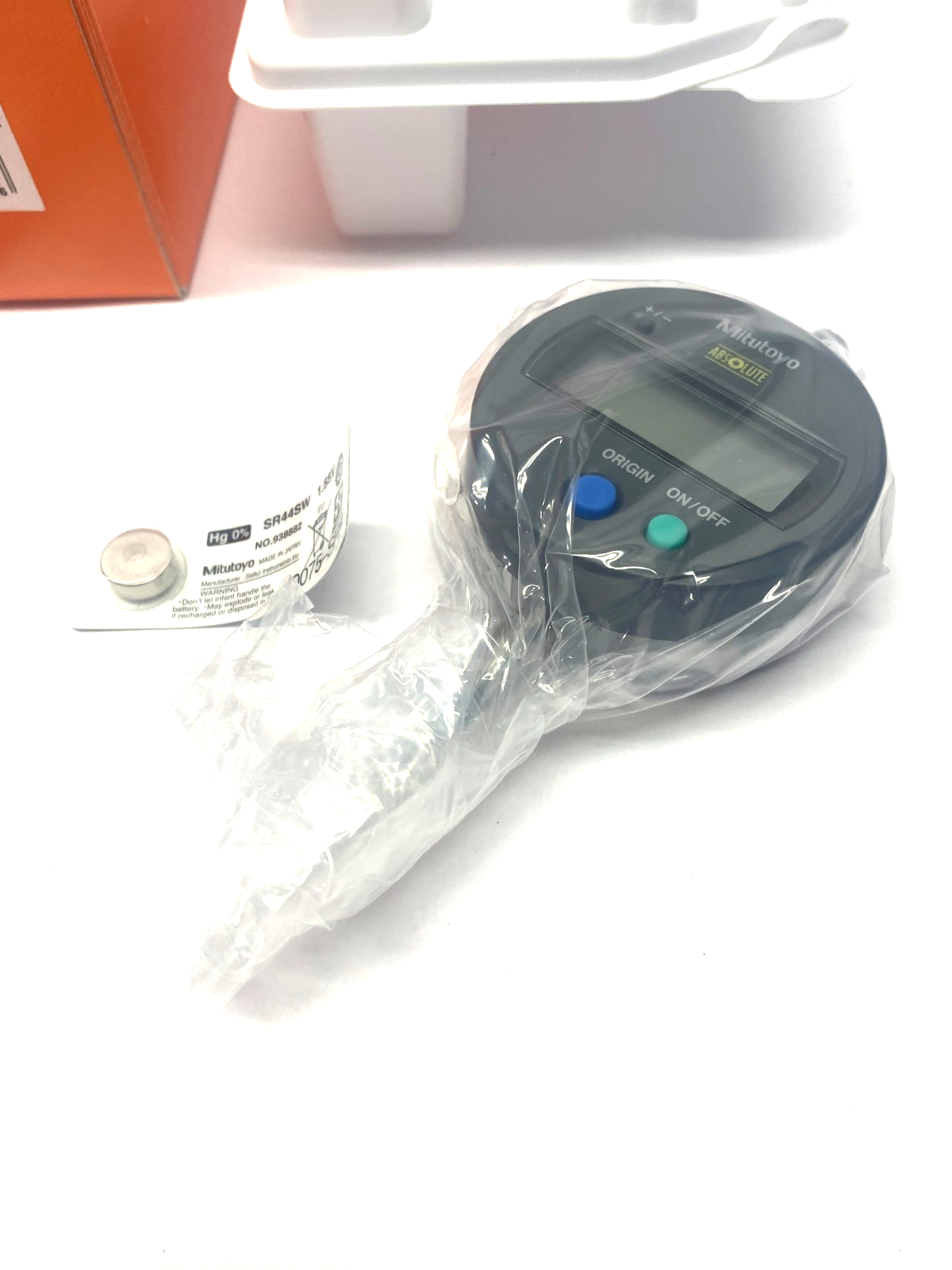 Mitutoyo 543-781B ABSOLUTE Digimatic Indicator ID-S1012XB 12.7mm Range - Maverick Industrial Sales