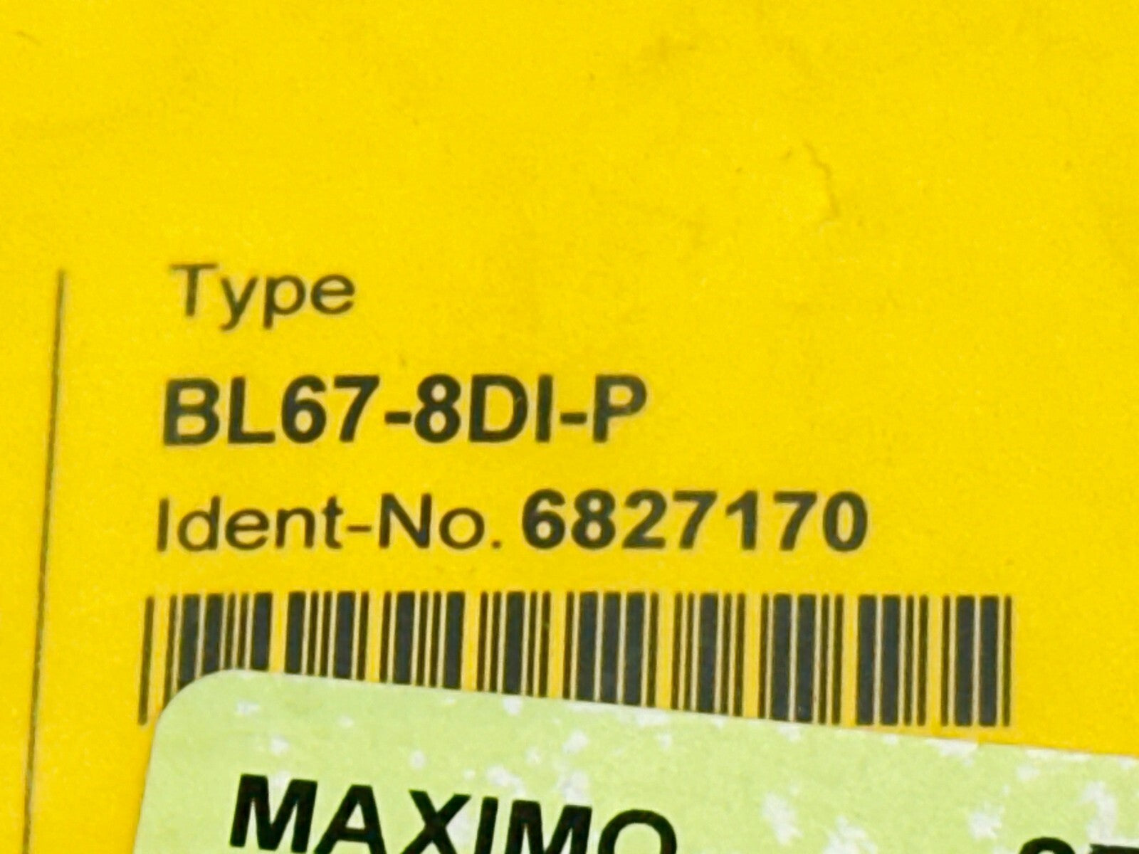 Turck BL67-8DI-P Base Module Digital 8-Input 6827170 - Maverick Industrial Sales
