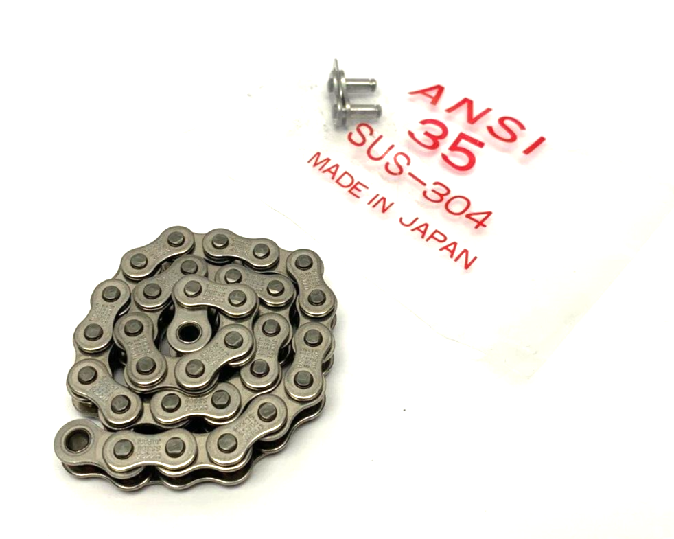 HHK SRO35RIX=1FT Stainlees Steel Chain Link w/ Lock Key 1' - Maverick Industrial Sales