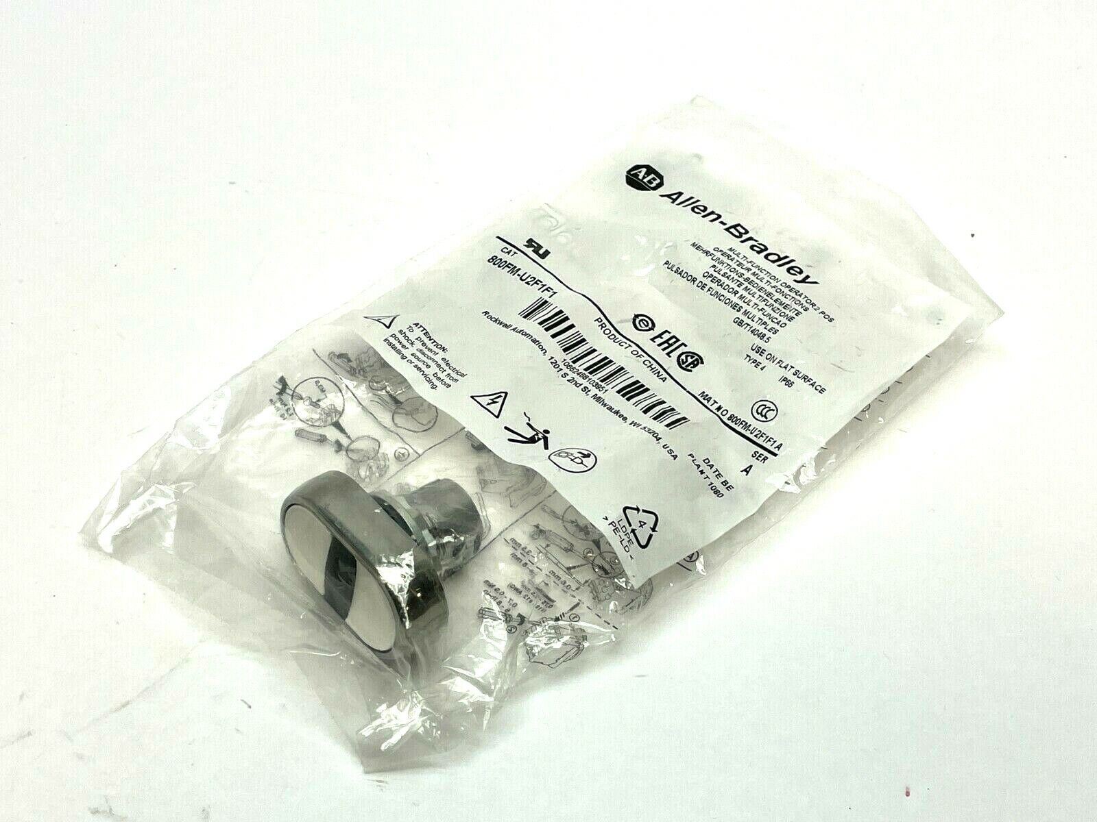 Allen Bradley 800FM-U2F1F1 Ser. A Multi Operator 2 Position Push Button - Maverick Industrial Sales