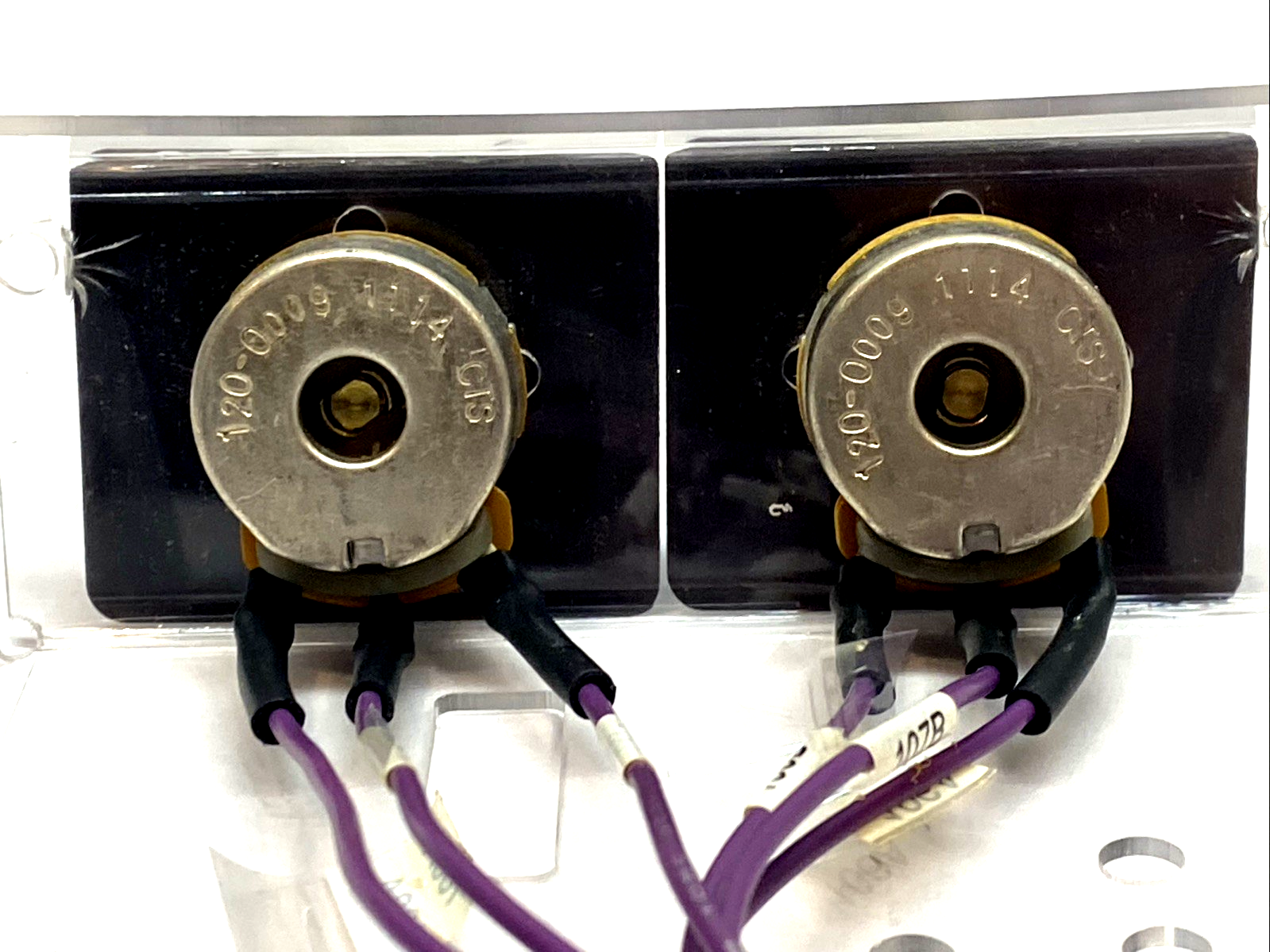 120-0009 | CTS Potentiometer w/Dial LOT OF 2 - Used - Maverick Industrial Sales