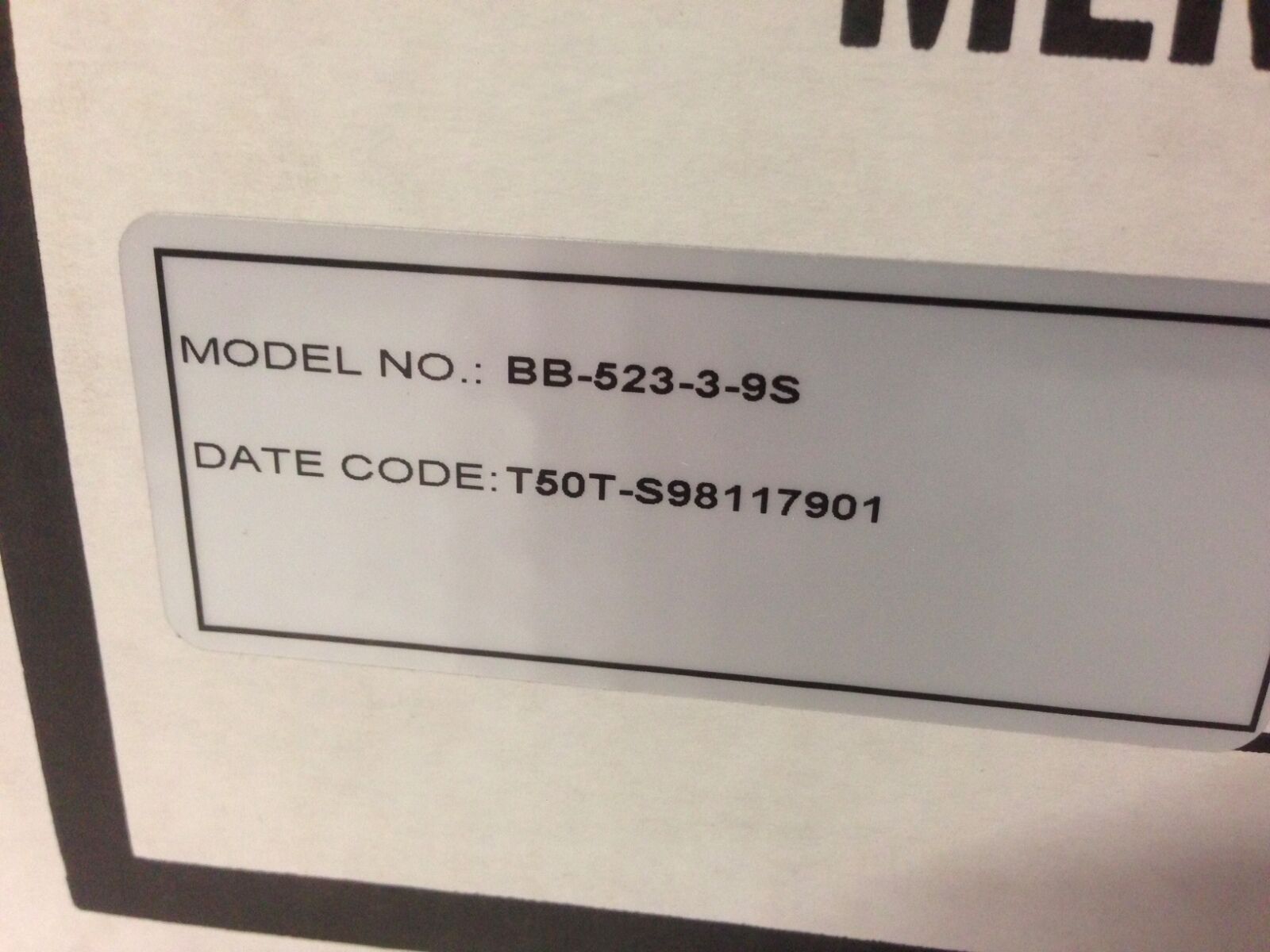Dwyer/Mercoid BB-523-3-9S Bourdon Tube Differential Pressure Switch - Maverick Industrial Sales
