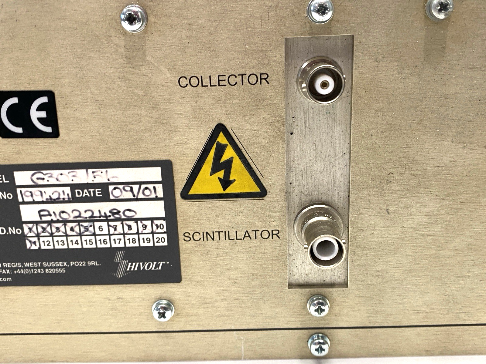 HiTek Power G303156 Advance Hivolt Power Supply 35kV - Maverick Industrial Sales