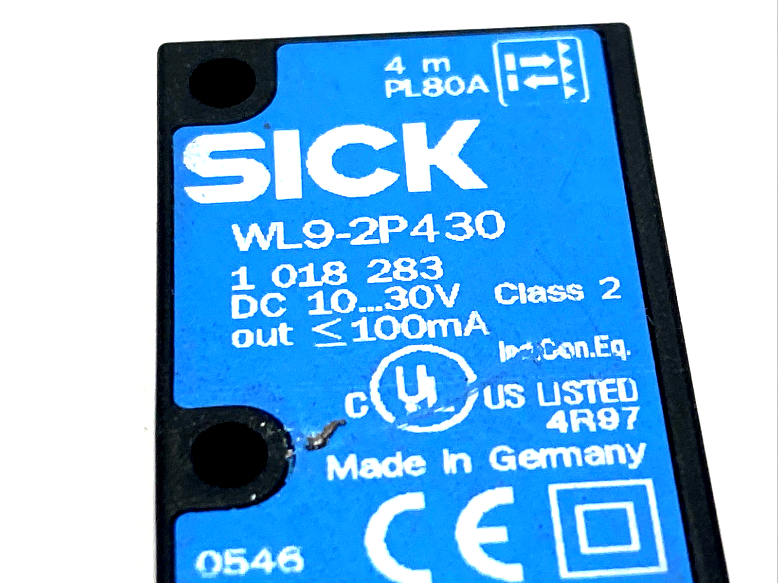 Sick WL9-2P430 Photoelectric Sensor 1018283 - Maverick Industrial Sales