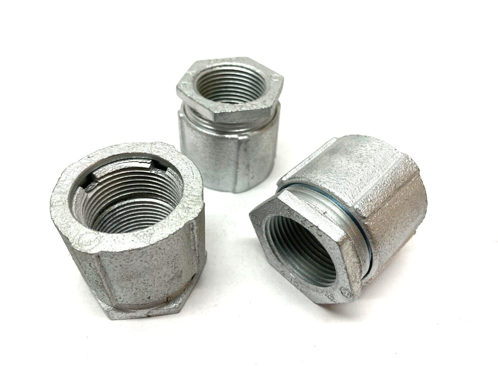EGS Appleton EC100 Rigid Conduit 3-Piece Union 1" Mall Iron Coupling PKG OF 3 - Maverick Industrial Sales