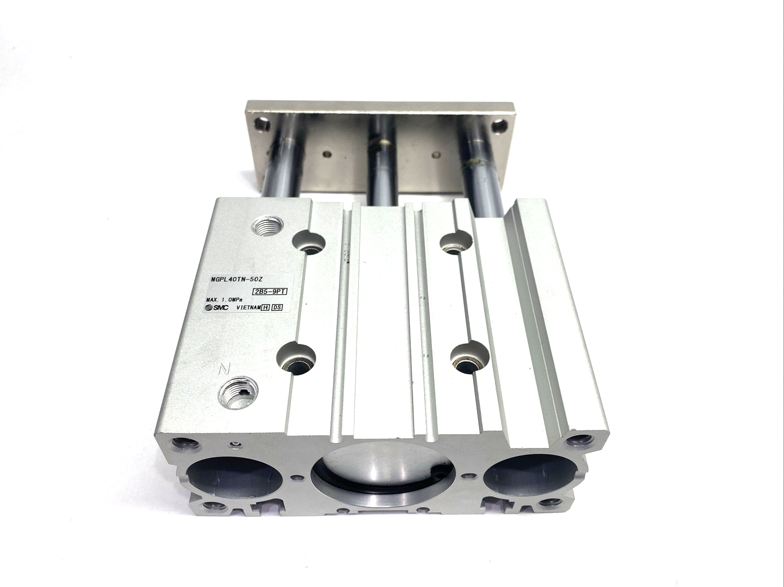 MGPL40TN-50Z | SMC Compact Pneumatic Guide Cylinder 40mm Bore 50mm Stroke - Used - Maverick Industrial Sales