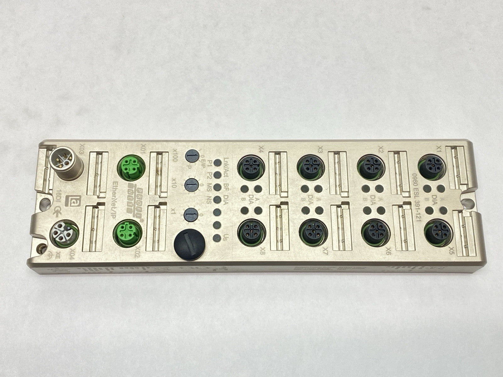 0980 ESL 391-121 | Lumberg Automation Multiprotocol I/O w/o EtherCAT 900016123 - New – Open box - Maverick Industrial Sales