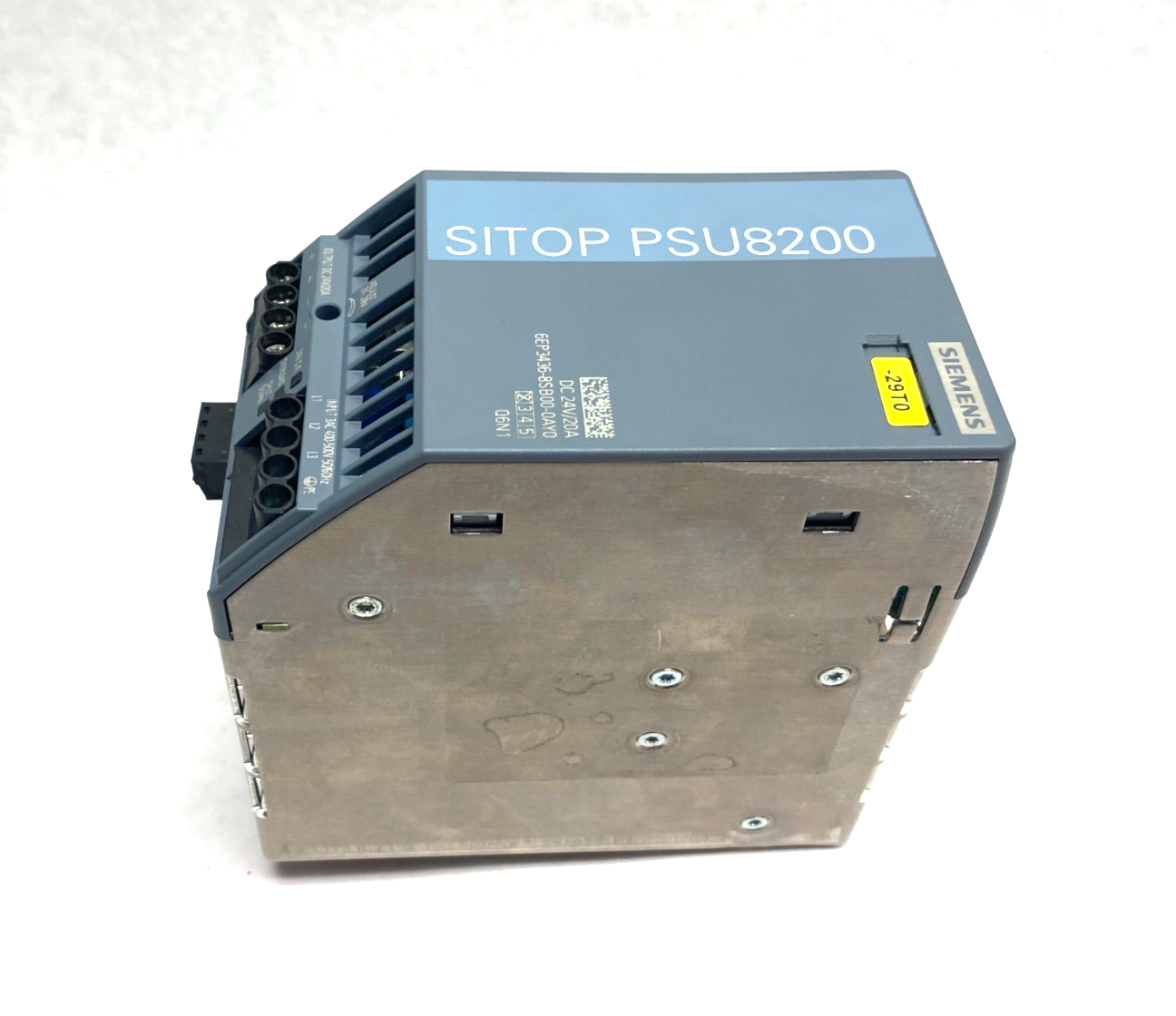 Siemens 6EP3436-8SB00-0AY0 SITOP PSU8200 Power Supply CAPACITOR LOOSE INSIDE - Maverick Industrial Sales