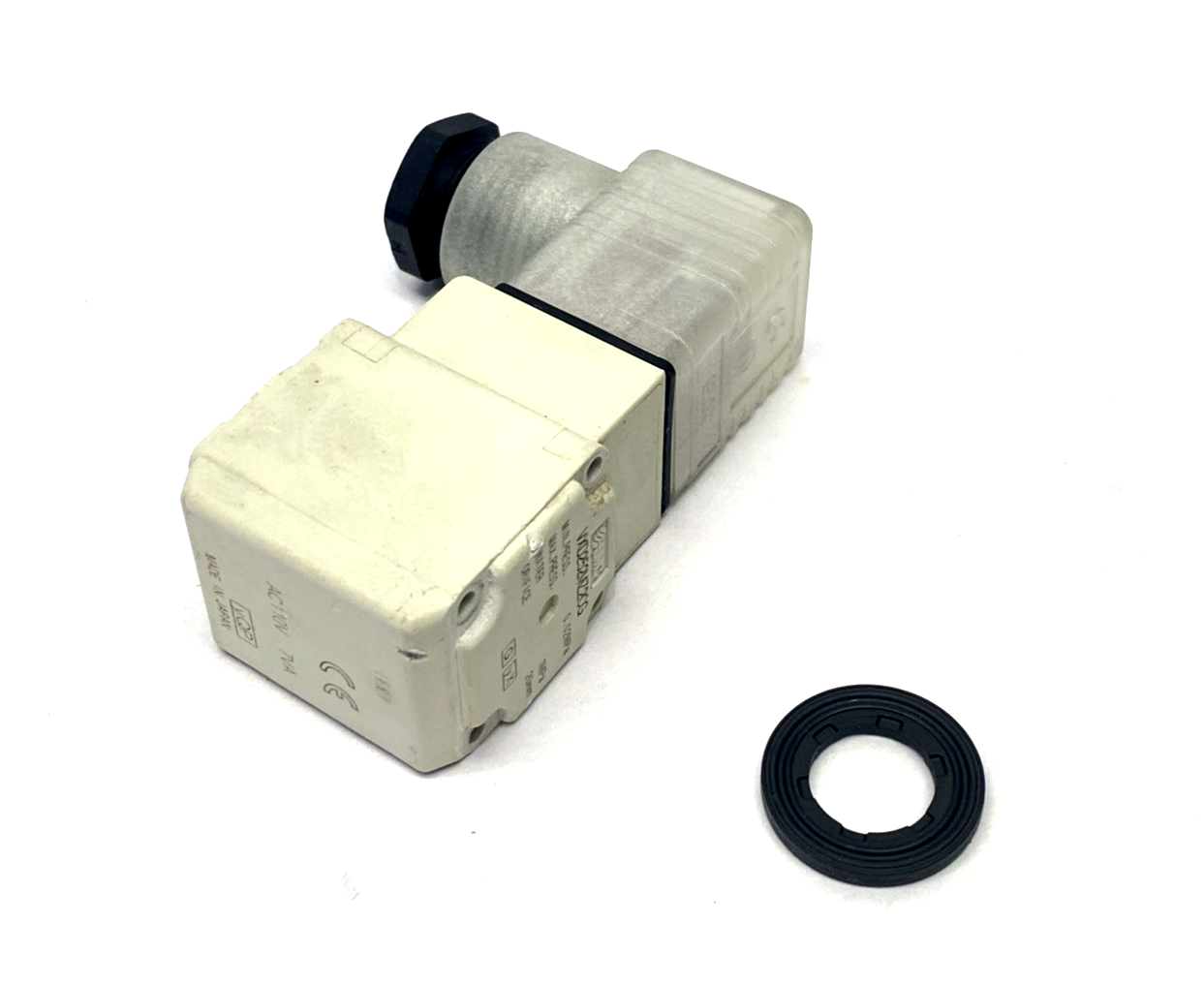 VXD252MZ2CG | SMC 2-Port Solenoid Valve Coil 110VAC 7VA 20mm Orifice, COIL ONLY - Used - Maverick Industrial Sales