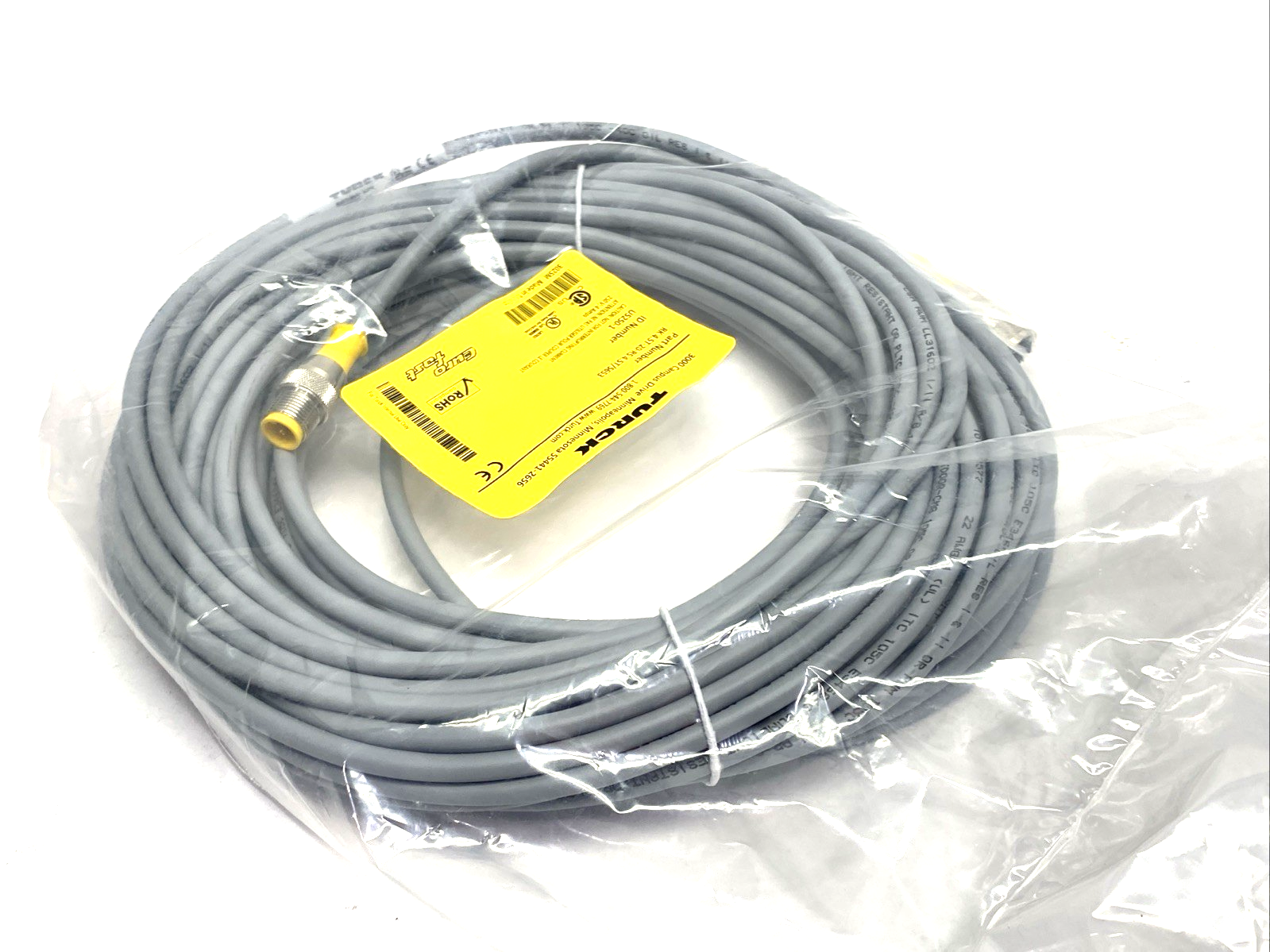 RK 4.5T-20-RS 4.5T/S653 | Turck Eurofast Double Ended Connection Cable U5250-1 - New - Maverick Industrial Sales