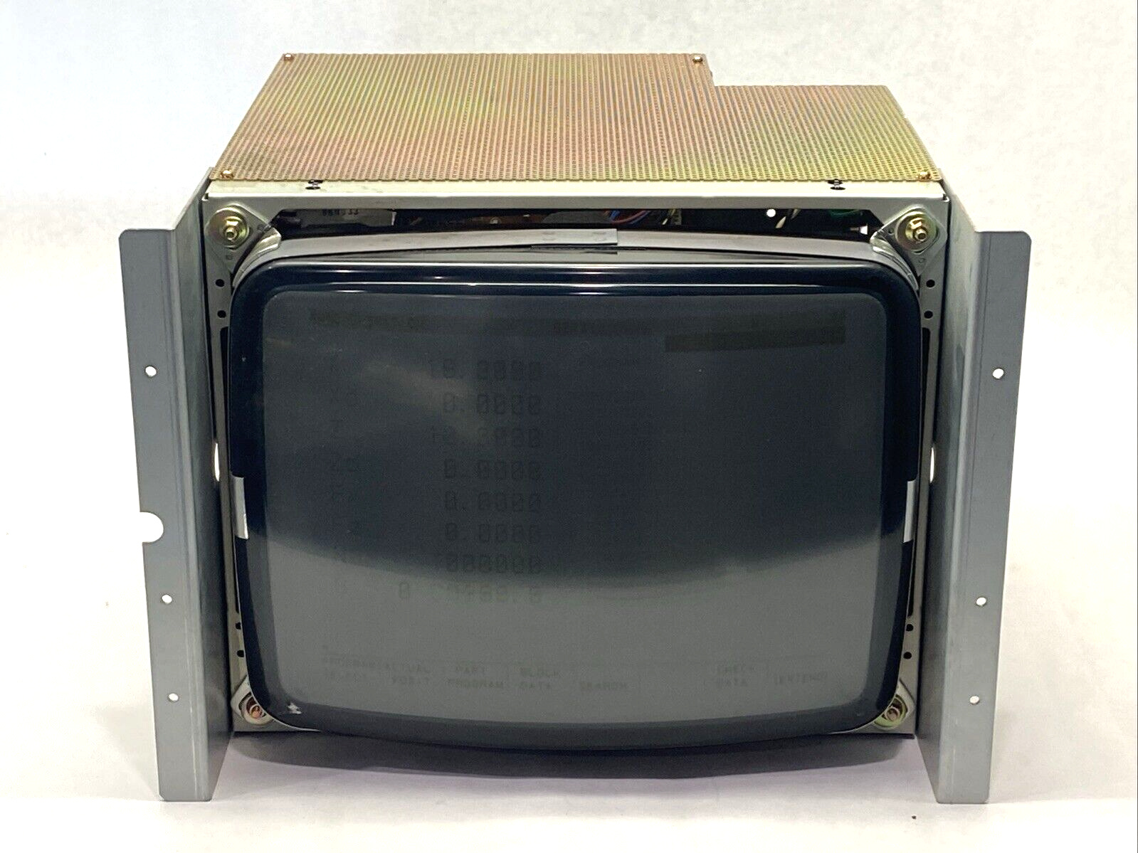 Totoku CDT14149B-1A CNC Mill CRT Operator Interface SCREEN BURN - Maverick Industrial Sales