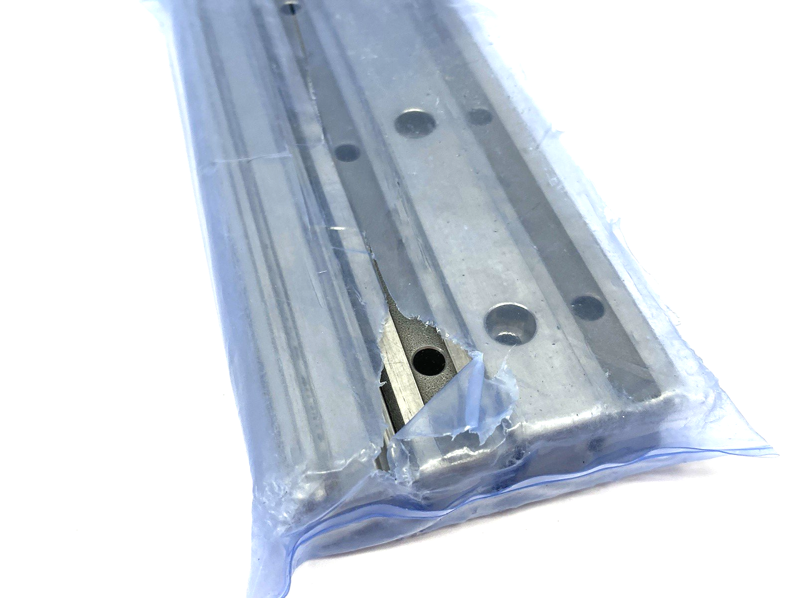 R160580431 | Bosch Rexroth Ball Runner Guide Rail PKG OF 4 w/ Caps - New - Maverick Industrial Sales