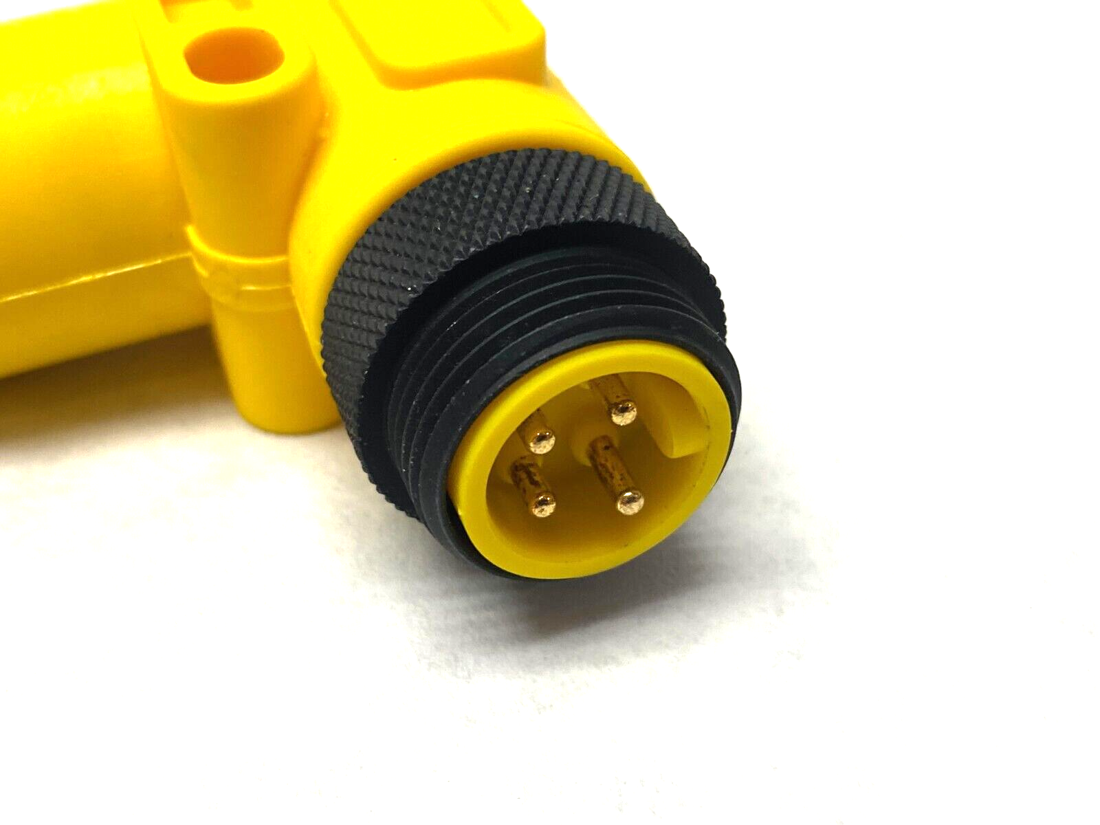 Belden Lumberg 0906 UTP 318 Mini Power Split Tee Tap 4-Poles M12 F to 7/8" M & F - Maverick Industrial Sales