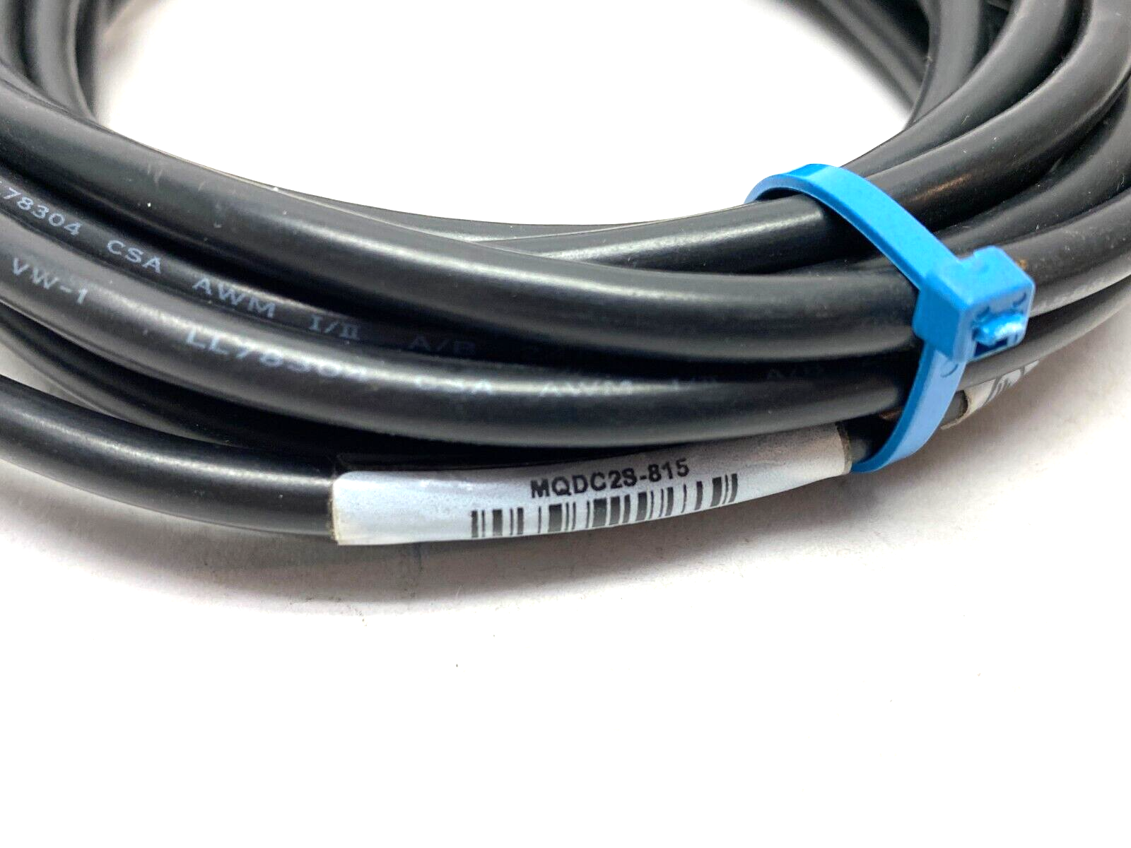 Banner MQDC2S-815 Single Ended Cordset M12 8-Pin Straight to Pigtail 70976 - Maverick Industrial Sales