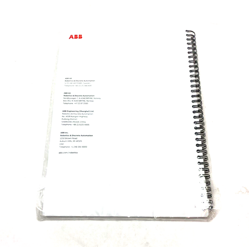 ABB 3HAC027098-001 Rev. S Robotics Operating Manual Emergency Safety Information - Maverick Industrial Sales