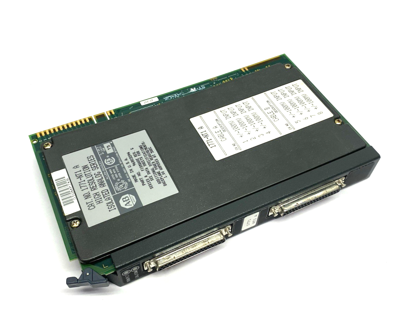 1771-NT1 | Allen Bradley Ser. A High Resolution Isolated Analog Module 8-Channel - Used - Maverick Industrial Sales