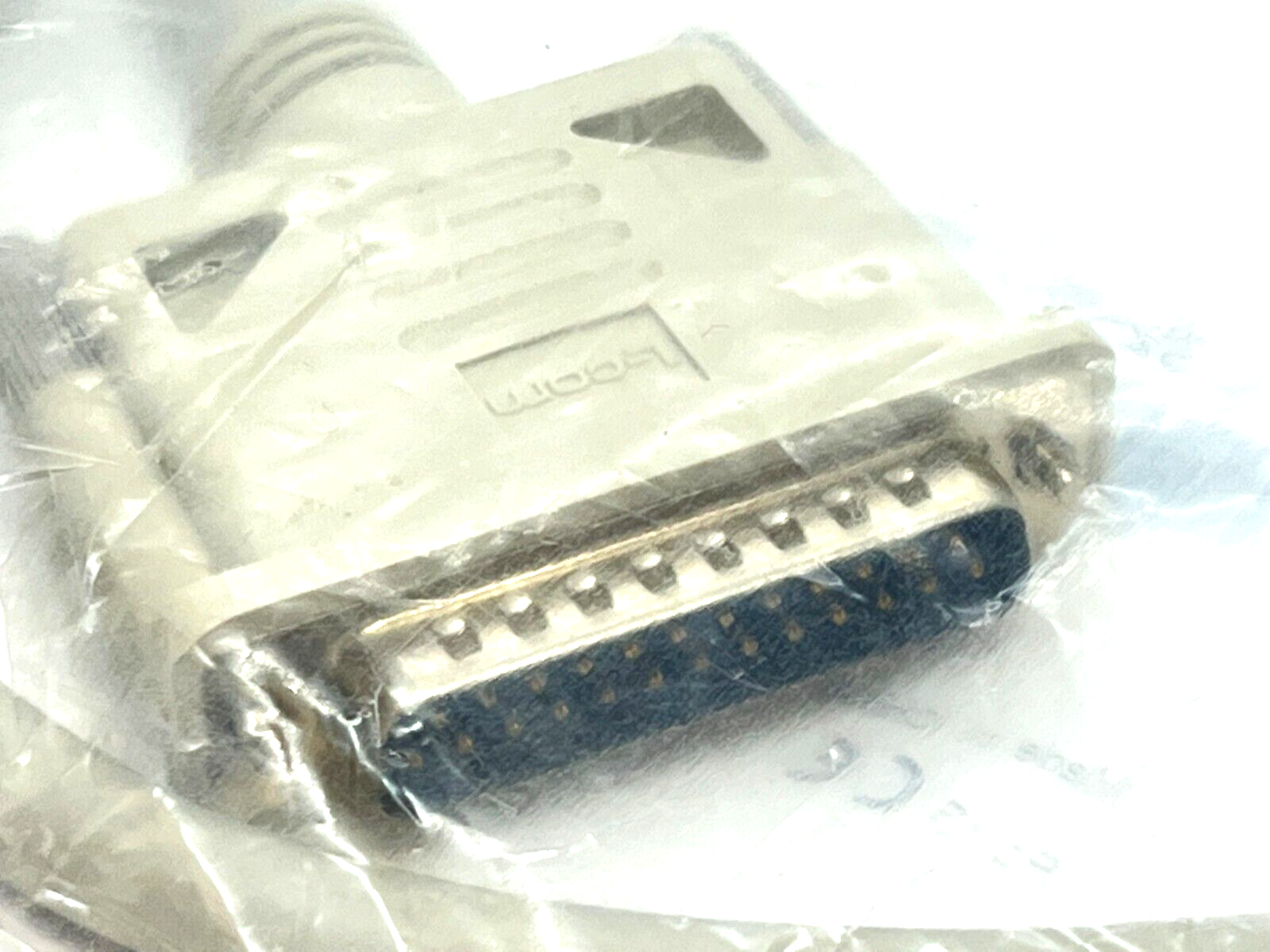 L-Com CS2N25MF-2.5 Premium Molded D-Sub Cable DB25 Male/Female 2.5ft - Maverick Industrial Sales