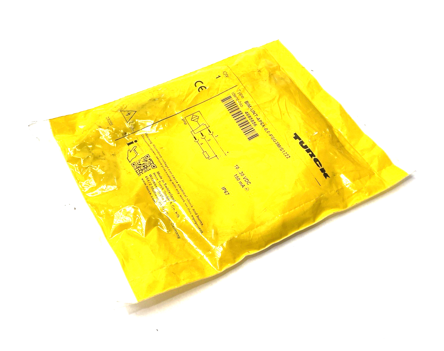 Turck BIM-UNT-AP6X-0,6-PSG3M/S1222 Magnetic Field Proximity Sensor 4685856 - Maverick Industrial Sales