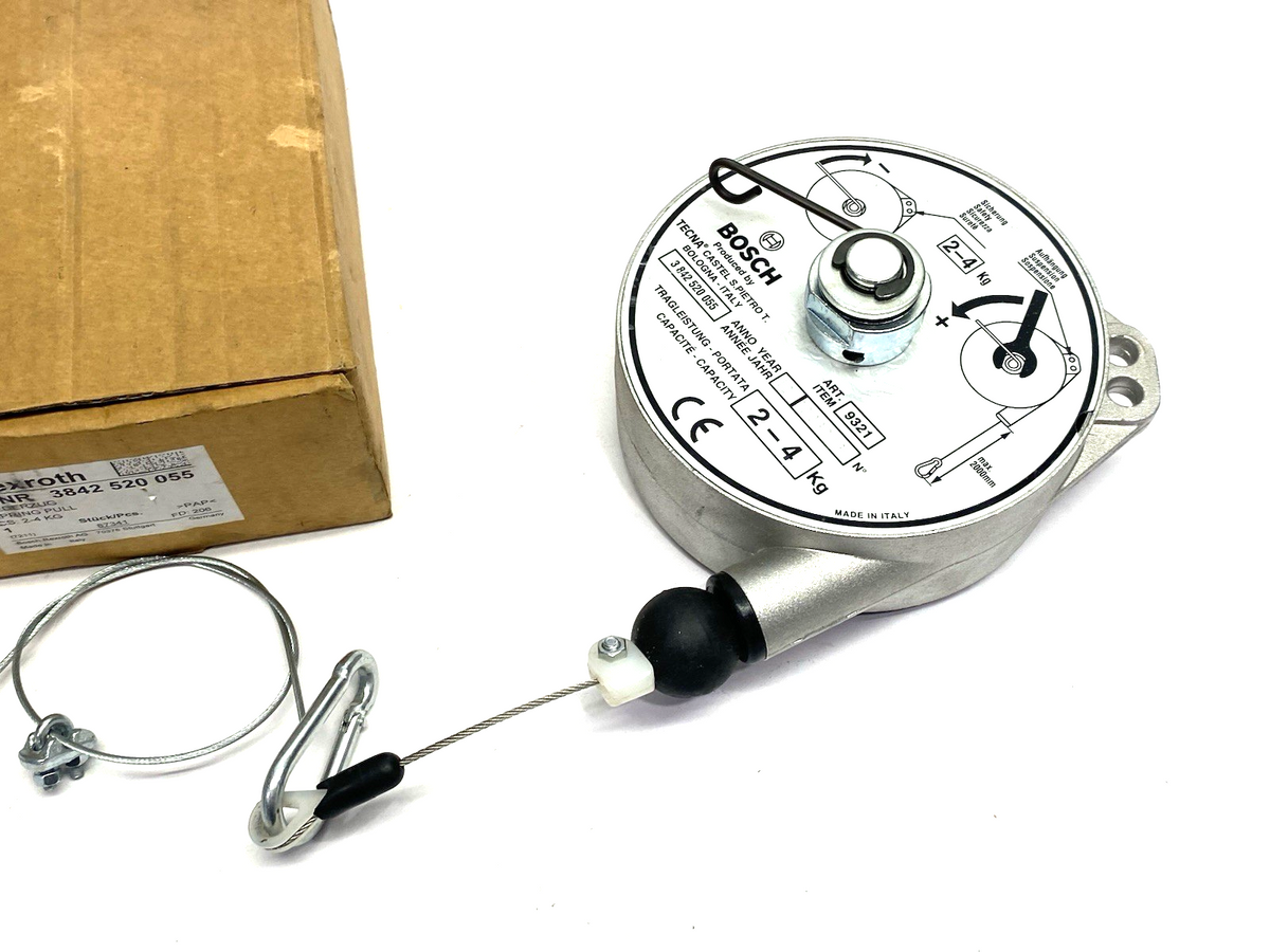 Bosch Rexroth 3842520055 Load Bearing Spring Pull Balancer 2-4kg Capacity - Maverick Industrial Sales