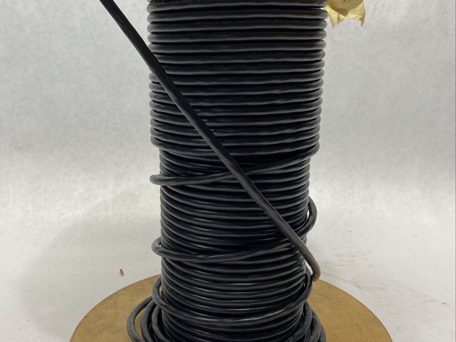 CommScope 46-015-04 Communications Cable 1.5/PR 3/22AWG Black 70FT Spool - Maverick Industrial Sales
