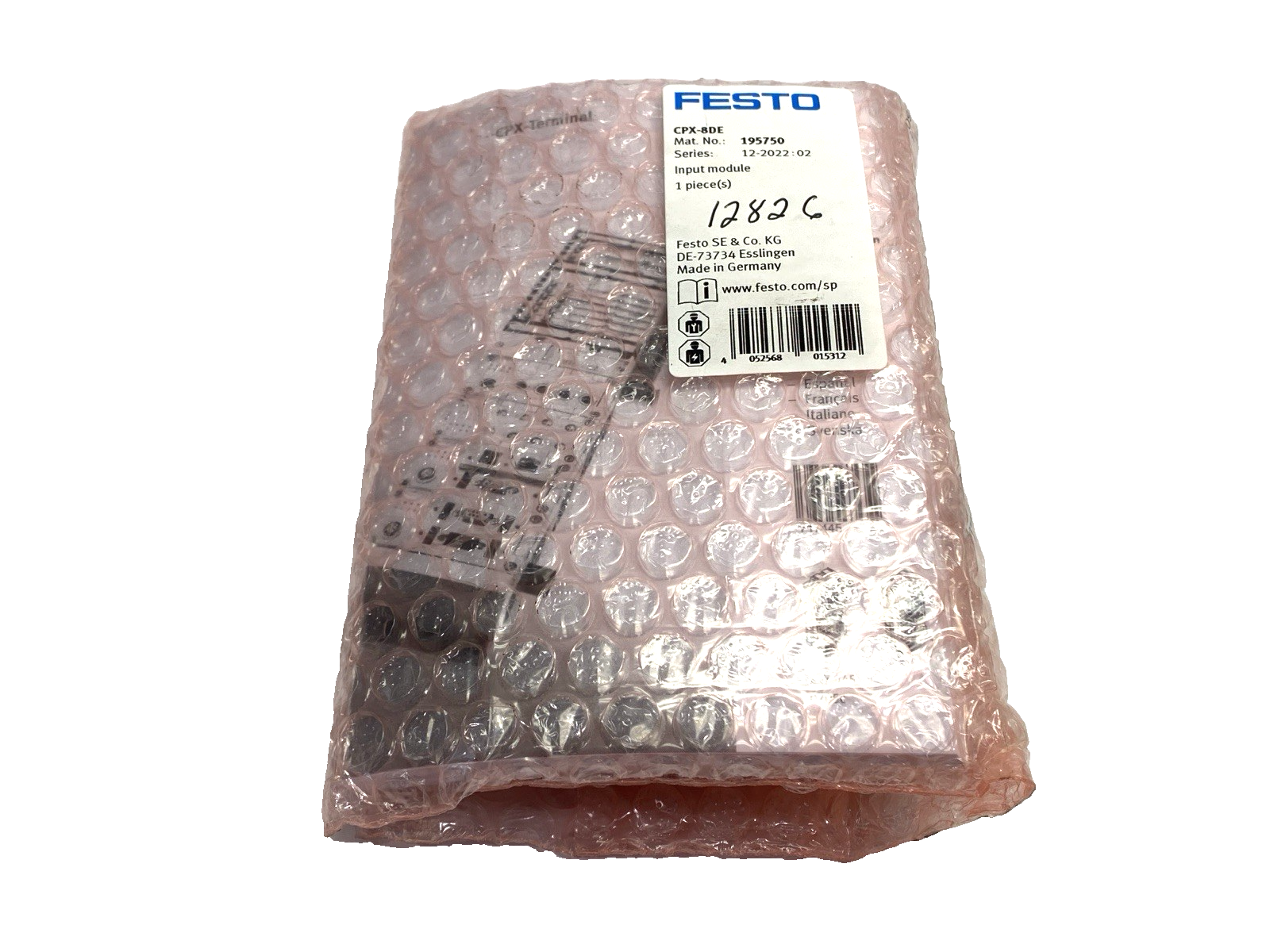 Festo CPX-8DE Terminal Input Module 195750 - Maverick Industrial Sales