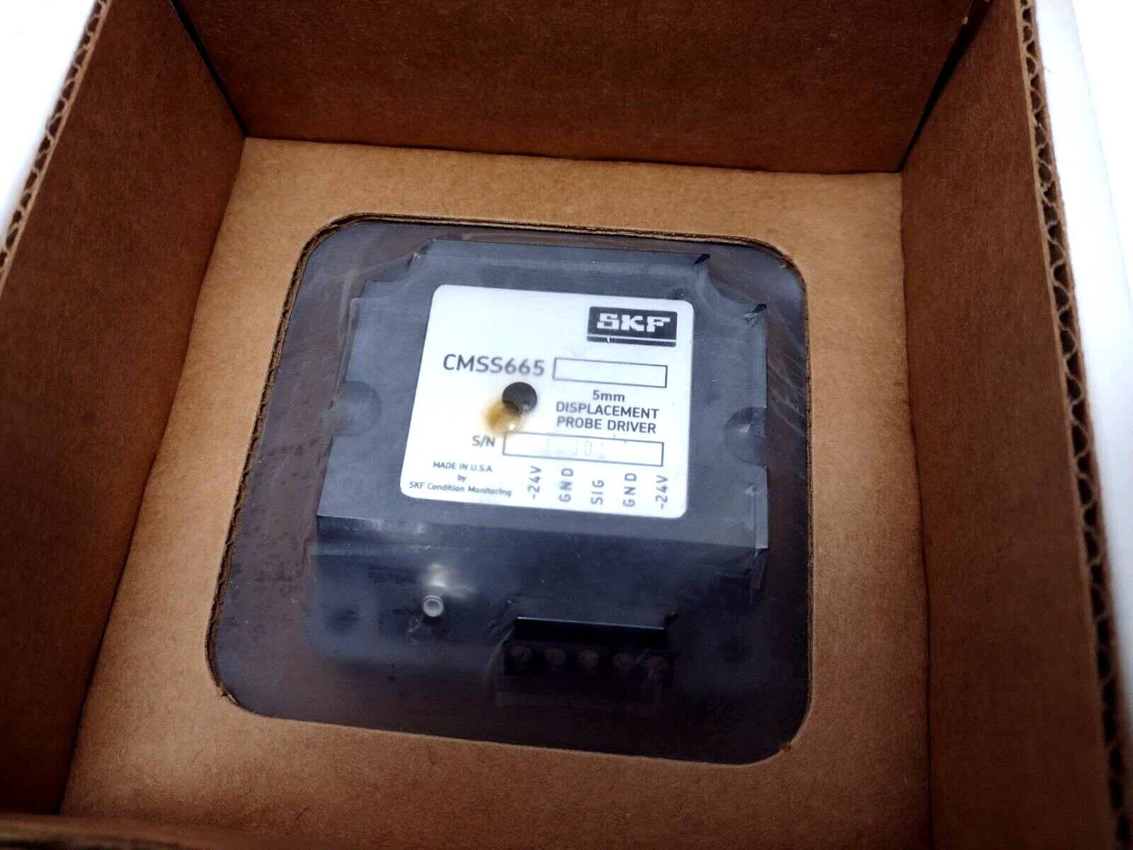 SKF CMSS665-1 Eddy Probe System Driver - Maverick Industrial Sales