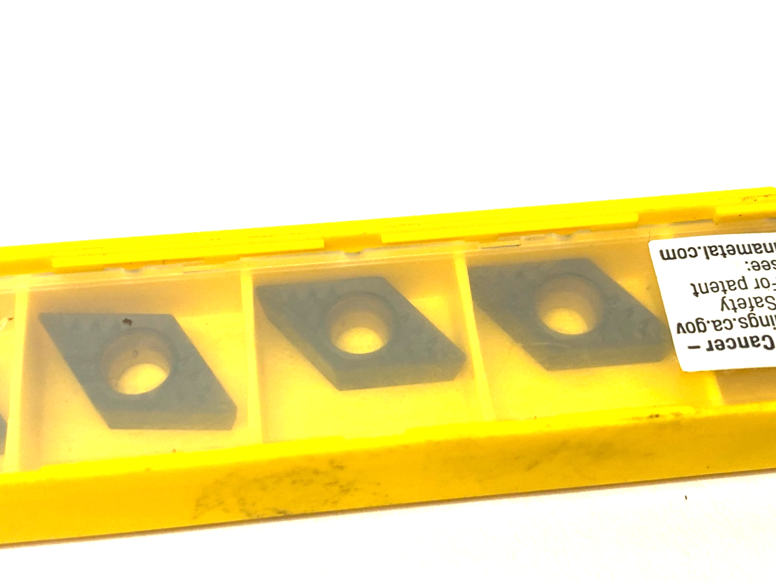 Kennametal 3744895 Screw-On DCMT-MP Positive Inserts DCMT11T304MP PKG OF 5 - Maverick Industrial Sales