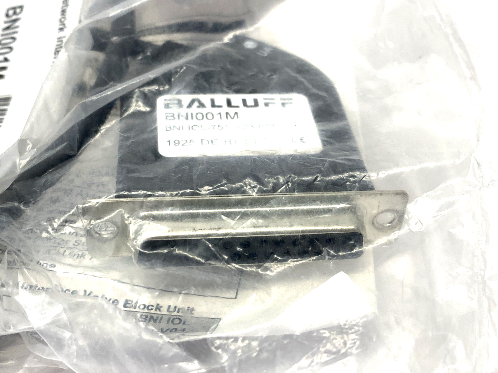 BNI IOL-751-V03-K007 | Balluff BNI001M IO-Link Valve Network Interface - New - Maverick Industrial Sales