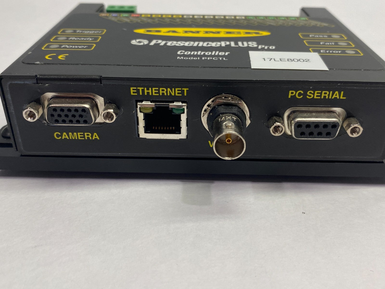 62937, PPCTL | Banner PPCTL PresencePLUS Pro Controller 6-I/O Config. PNP/NPN Timing 62937 - Used - Maverick Industrial Sales
