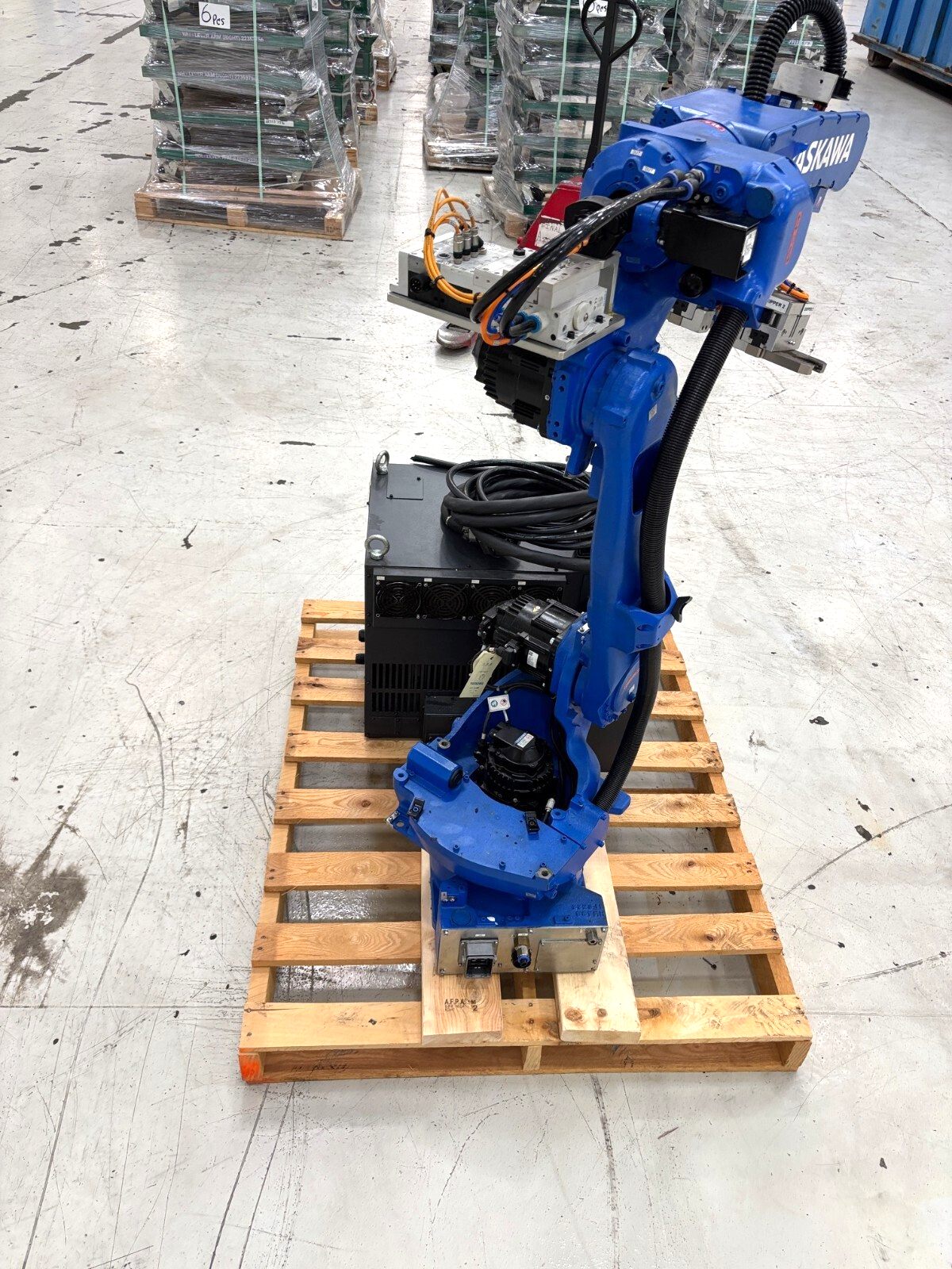 Yaskawa YR-1-06VXH12-A00 Robot System, YRC1000 / GP12 Controller ERAR-1000, 2017 - Maverick Industrial Sales