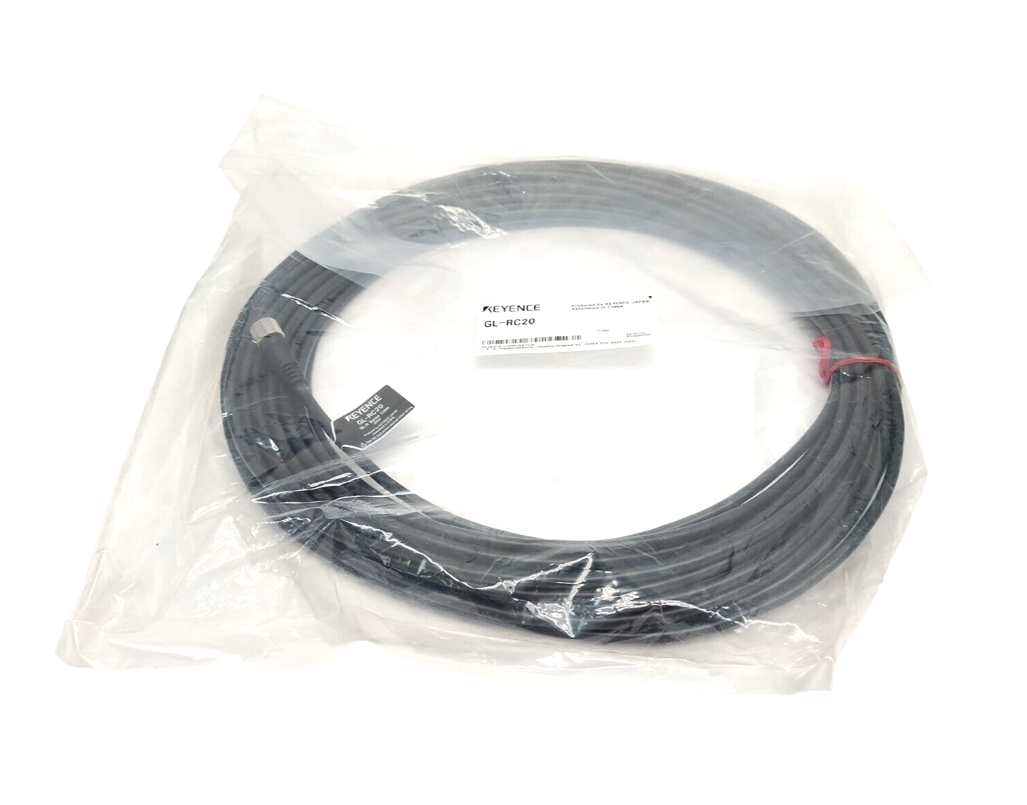 Keyence GL-RC20 Safety Light Curtain Extension Cable M12 5-Pin Female 20m - Maverick Industrial Sales