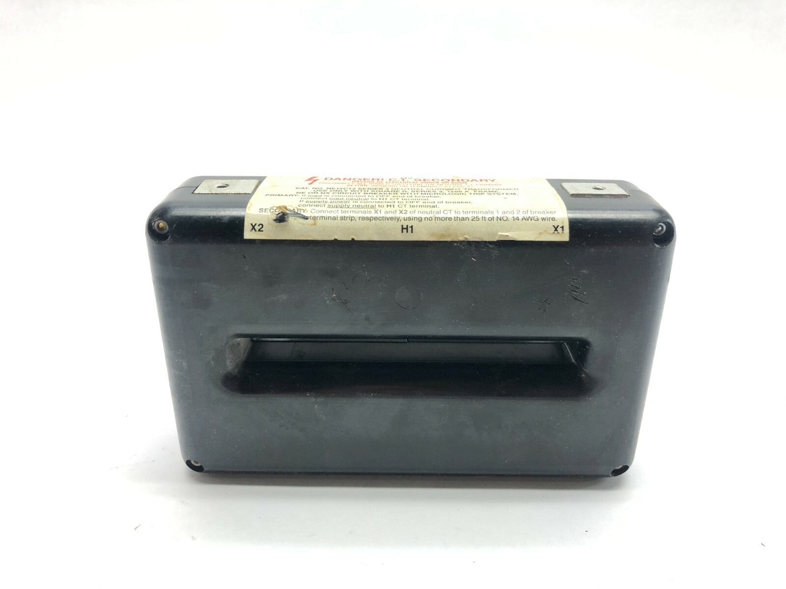 Square D NE12CT2 Series 3 Neutral Current Transformer, 1200 A, H2 - Maverick Industrial Sales