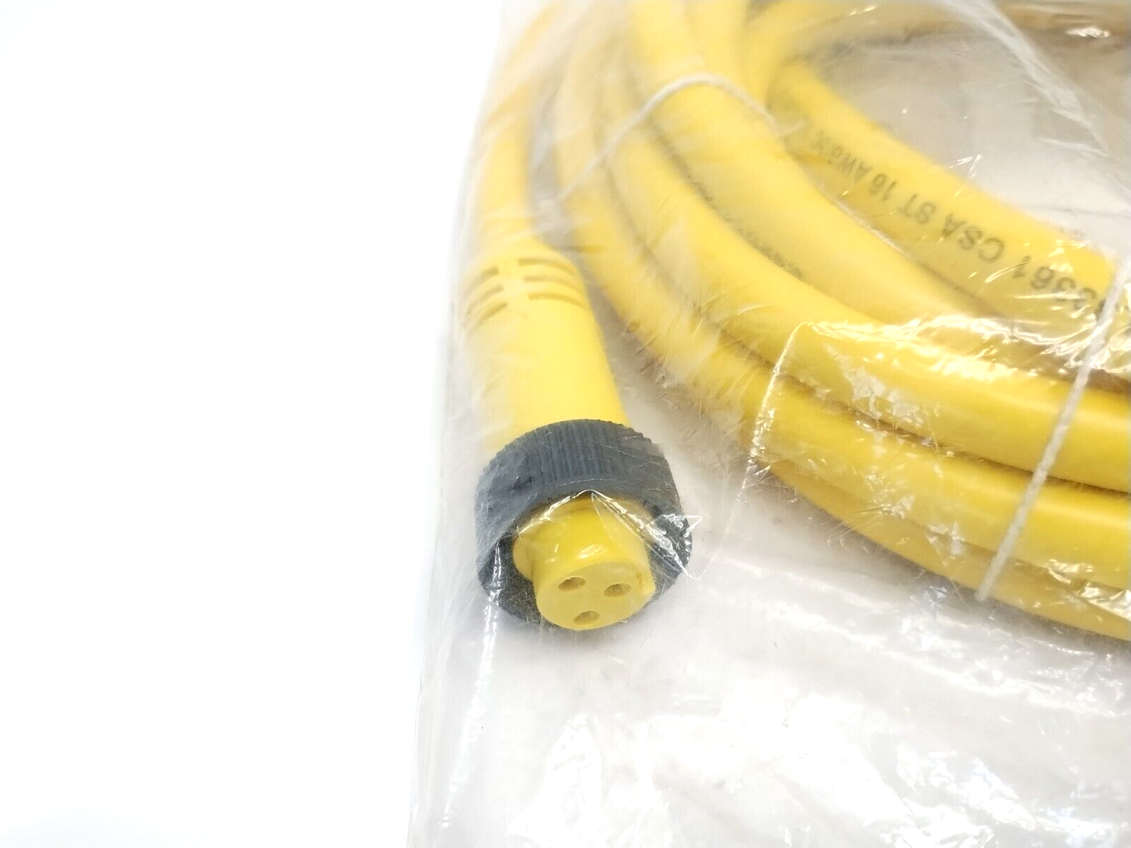 Balluff C05AE100VY150F Cordset, Female 3-Pin To Leads, 1300090118 - Maverick Industrial Sales