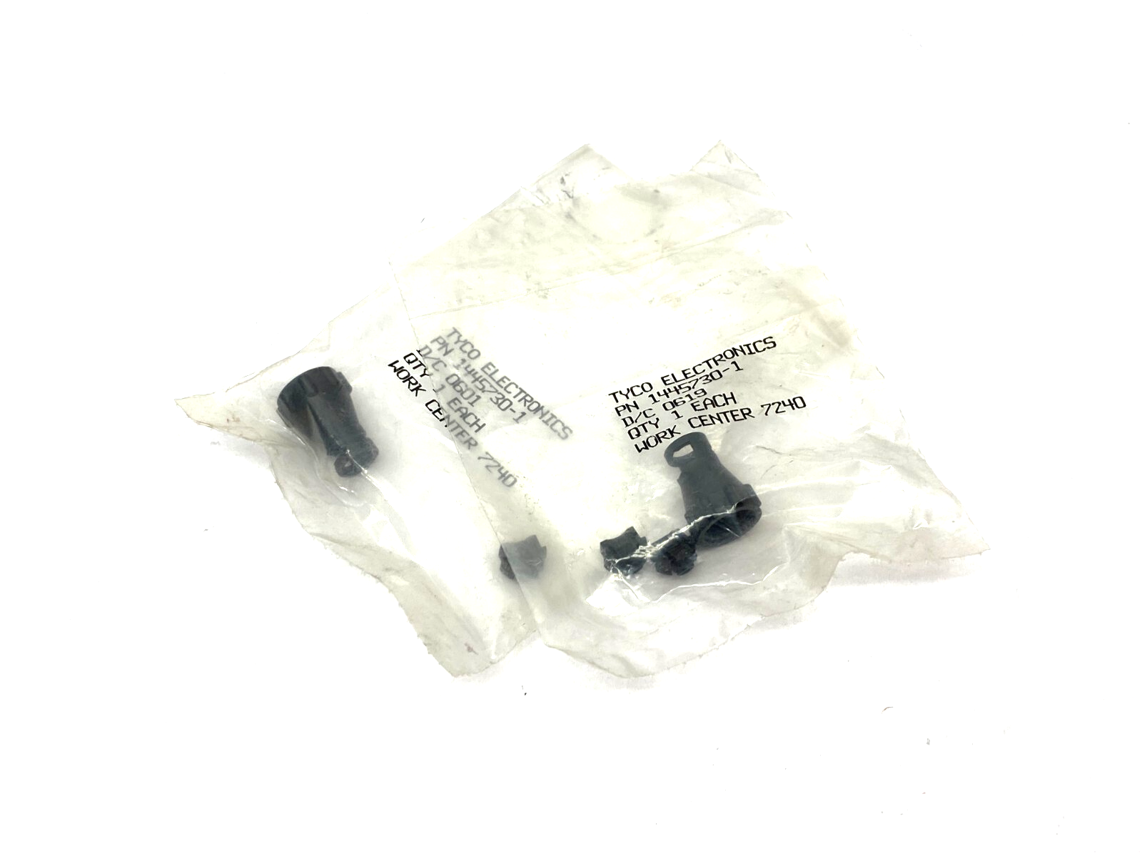 Tyco Electronics 1445730-1 Cable Clamp Backshell 1/2-20 UNF-2A 8 LOT OF 2 - Maverick Industrial Sales