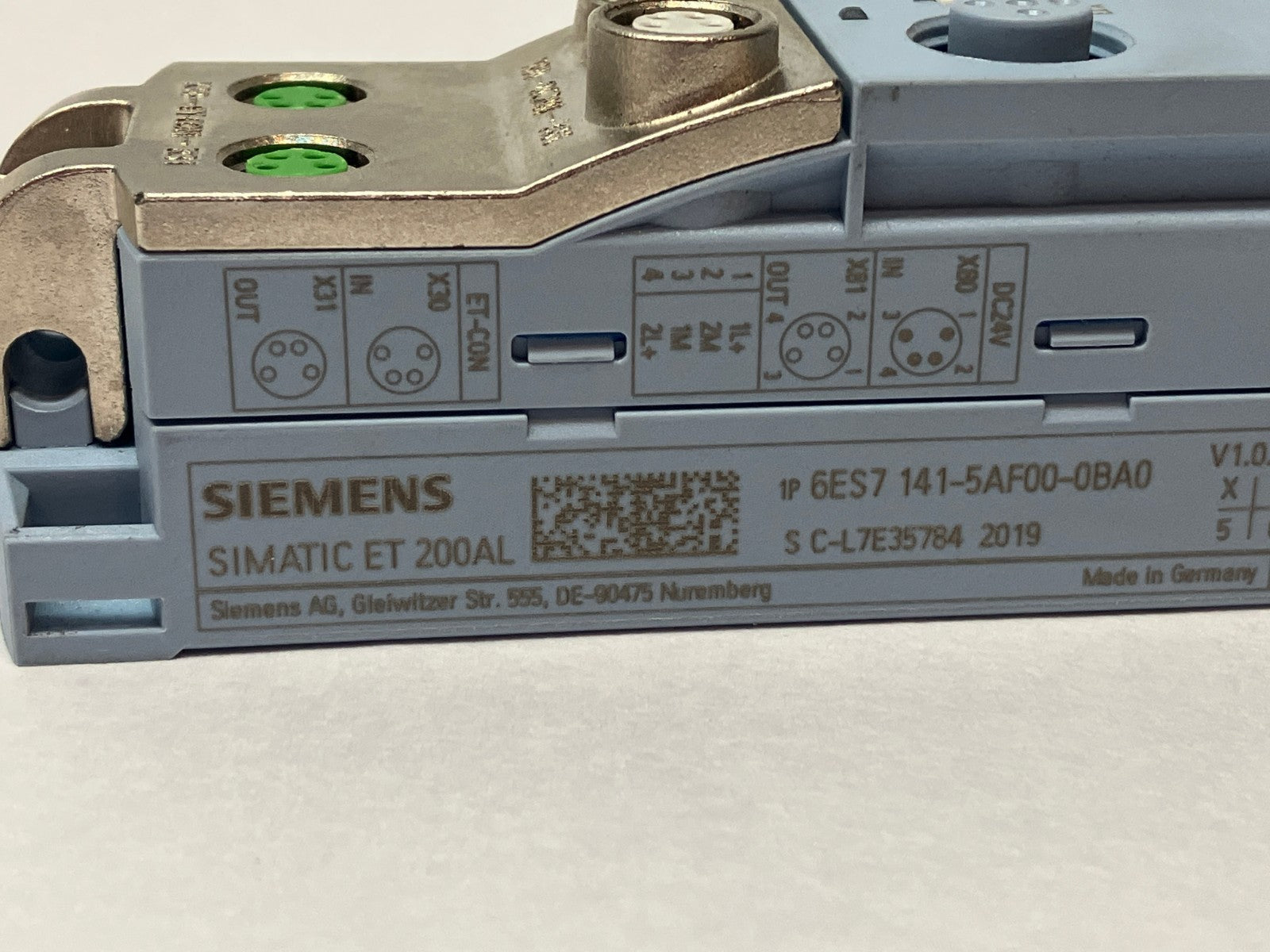 Siemens 6ES7141-5AF00-0BA0 SIMATIC ET200AL Digital Input Module DI 8x24VDC 4xM12 - Maverick Industrial Sales