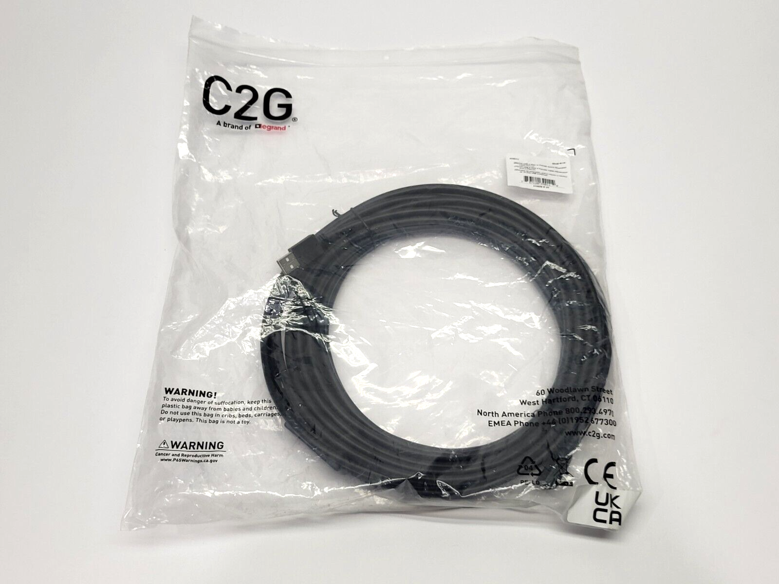 C2G 39011 USB M to F Cordset 32' - Maverick Industrial Sales