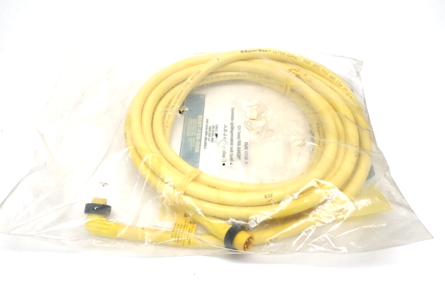 TPC CL25F08M005 Super-Trex Quick-Connect Corset 5P M/F ST/90 EXT. 5M - Maverick Industrial Sales