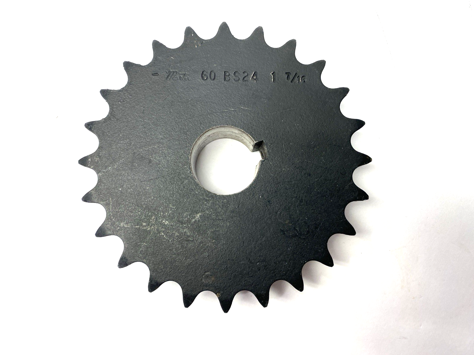 60BS24 1 7/16 | Martin Finished Bore Roller Chain Sprocket 24 Teeth SHELFWARE - New – Open box - Maverick Industrial Sales