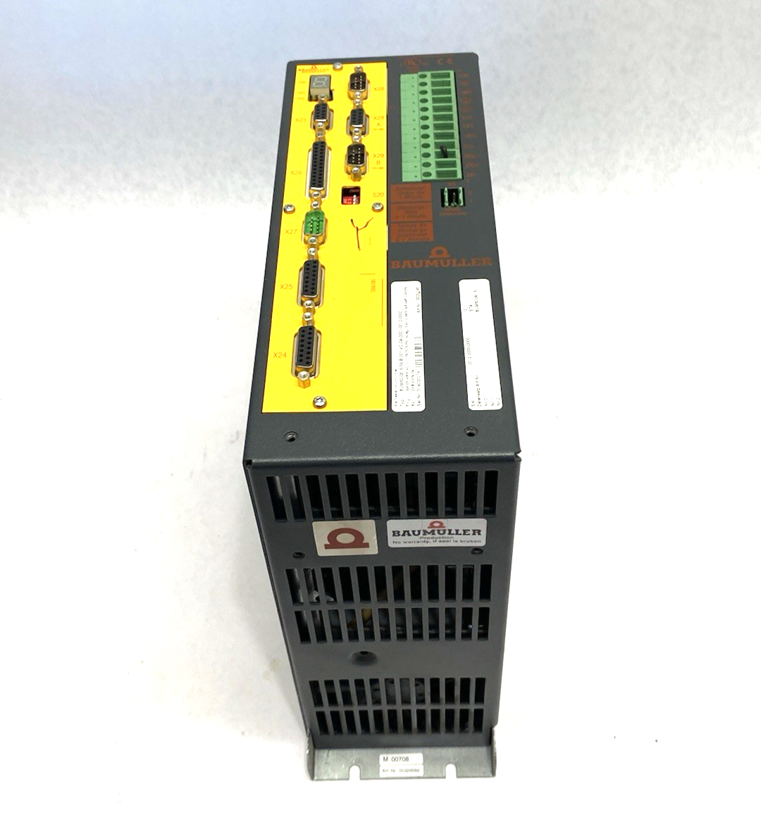 Baumüller BUM60-0816-54-B-001-VC-0A-0001-0012-0000 Servo Drive 3-Phase 351981 - Maverick Industrial Sales