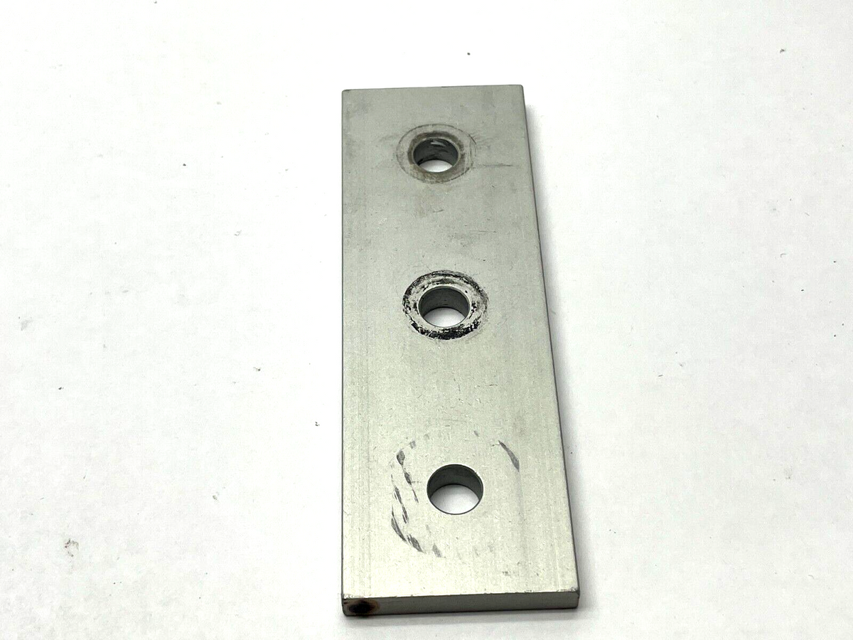 80/20 4306 Straight Flat Plate Ready Tube 3 Hole LOT OF 2 - Maverick Industrial Sales