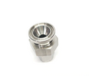 Parker 6-12 ZHLS-SS A-LOK 3/4" Sanitary Flange Fitting For 3/8" Tube, 316 SS - Maverick Industrial Sales