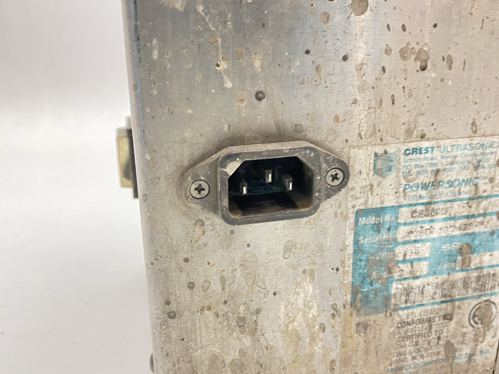 CP360D | Crest Ultrasonics Benchtop Ultrasonic Cleaner P360D-45 - For parts or not working - Maverick Industrial Sales