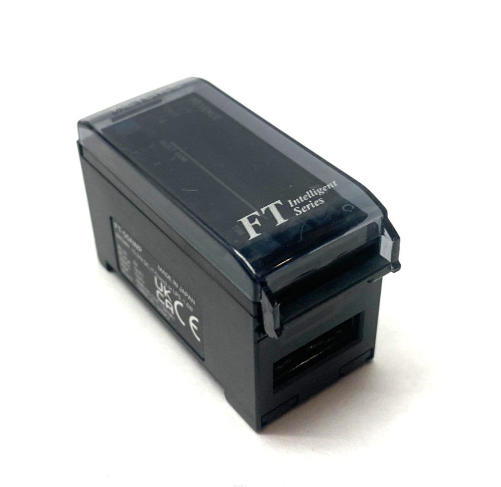 FT-50AWP | Keyence Digital Infrared Temperature Sensor Amplifier, DIN Mount, PNP - Used - Maverick Industrial Sales