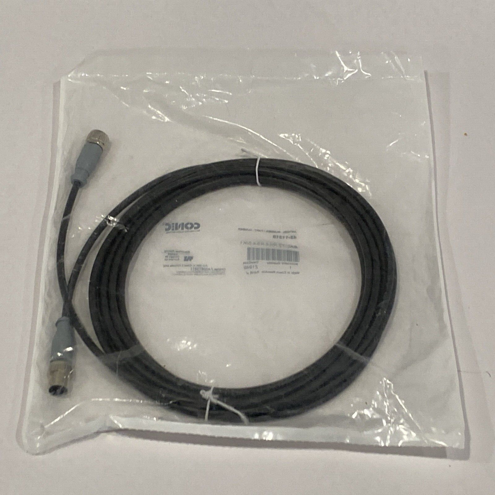 CONEC 43-11318 Cable SAL-12-RK4-RS4-5/K1 4-Pin Male Female - Maverick Industrial Sales