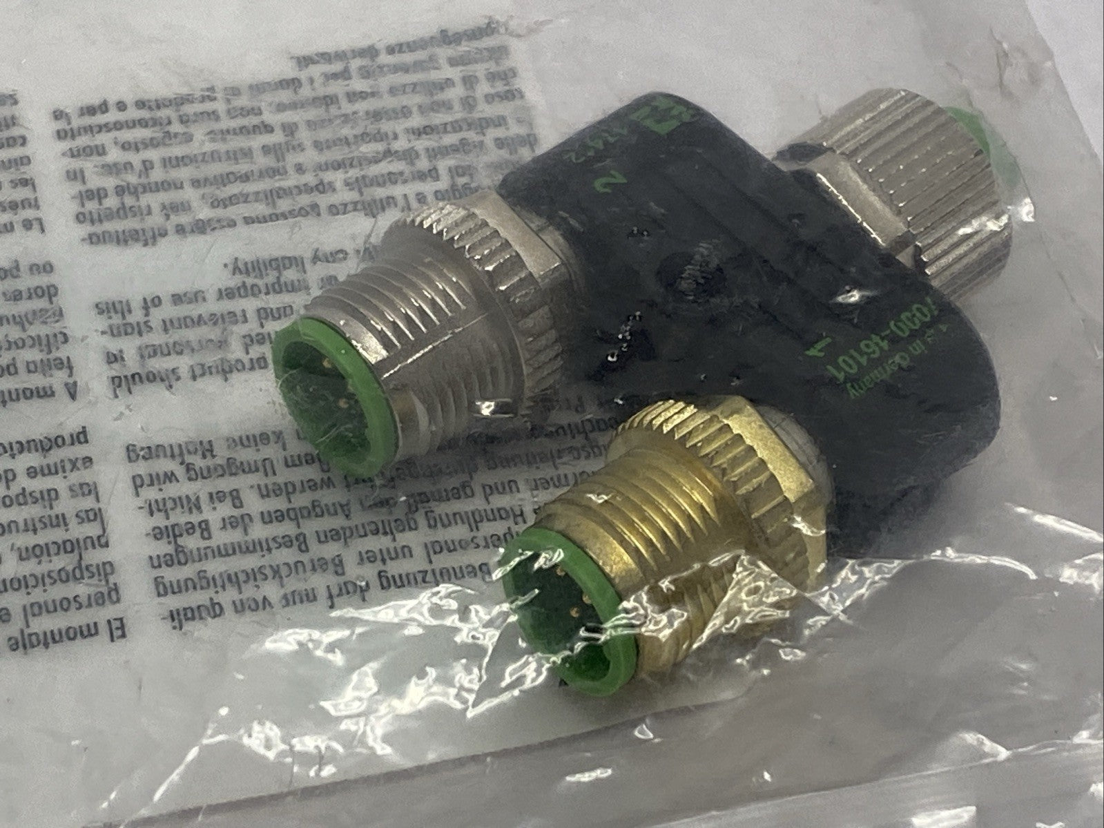Murrelektronik 7000-46101-0000000 T-Coupler Female M12 / 2x Male M12 6-Pin - Maverick Industrial Sales